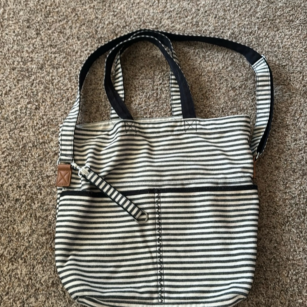 Stripped Travel Bag